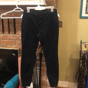 Black the gap stretch skinny pants